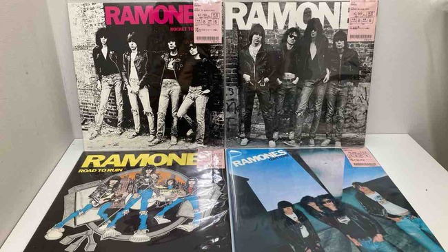RAMONES レコード　極美品 RAMONESのLP各種や70's PUNK/POWER POP名作など、新着PUNK中古