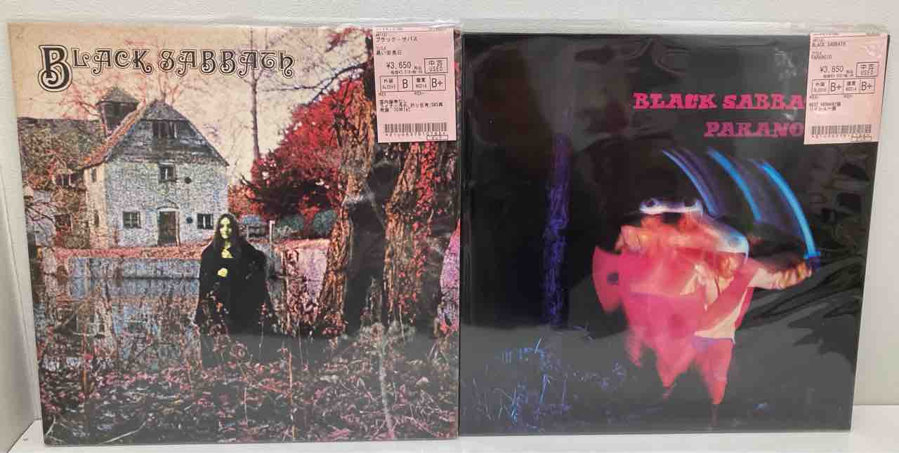 BLACK SABBATH』中古レコード入荷いたしました。 : ディスク
