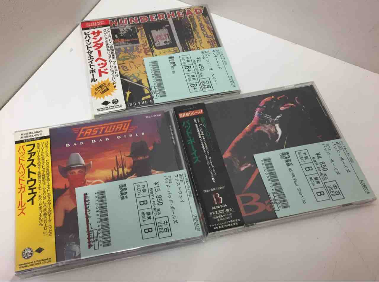 BAD BAD GIRLS／FASTWAY 日本盤CD