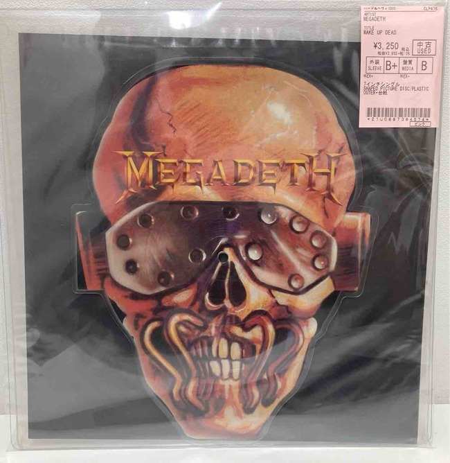 MEGADETH』中古ピクチャーディスクレコードが入荷いたしました