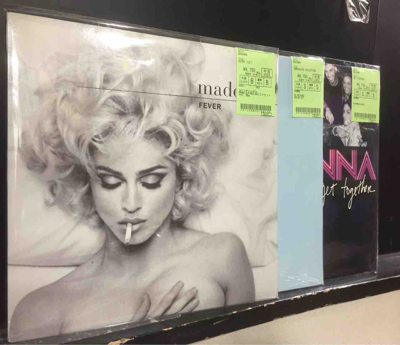 マドンナ』中古レコードどど~んと80枚超入荷いたしました マドンナ』中古レコードどど~んと80枚超入荷いたしました