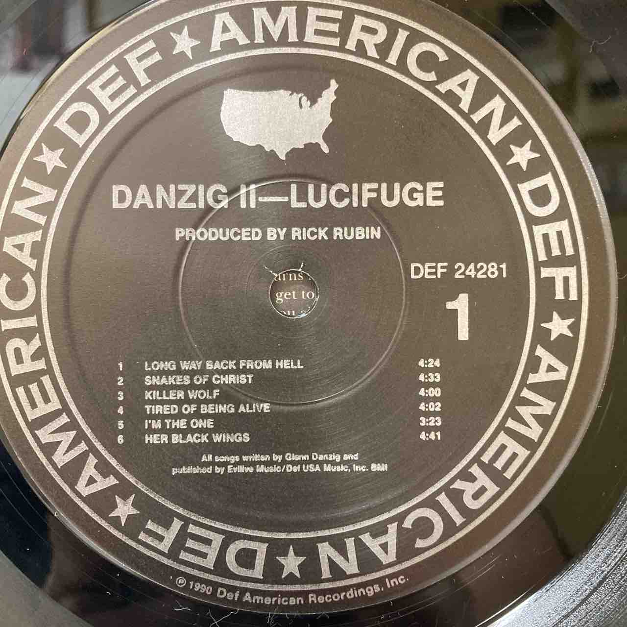 DANZIGの名作2nd、USオリジナル盤LP入荷！！！ : ディスク