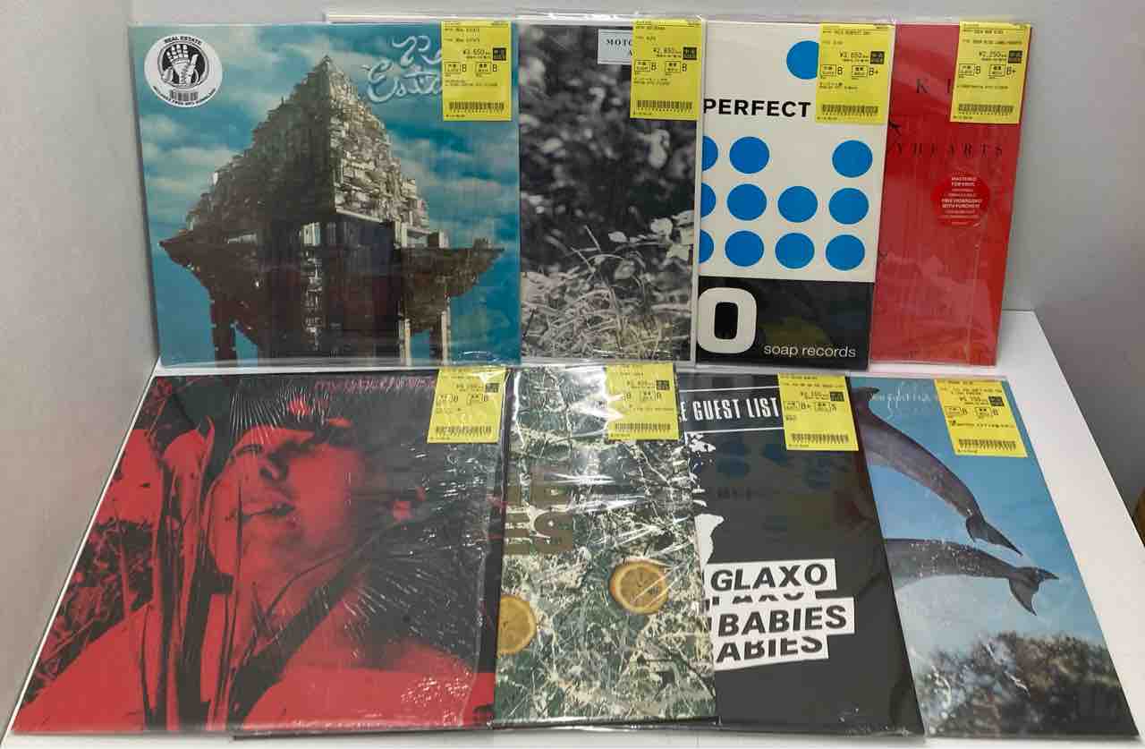 INDIE ROCK】90'~00'~現行にかけてオリジナル、未開封多数含む良質な