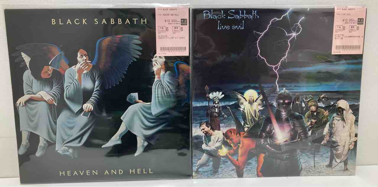 BLACK SABBATH レコード【特価】中古 BLACK SABBATH】【OZZY OSBOURNE】各種オリジナル盤中古レコードが