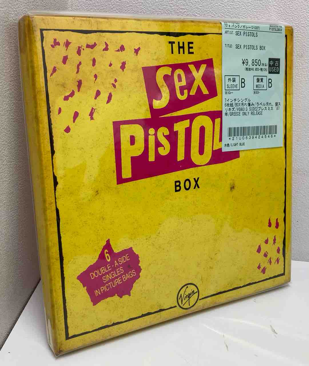 パンク】SEX PISTOLS、DAMNED中古7inchBOX,CDBOX入荷致しました パンク】SEX PISTOLS、DAMNED中古7inchBOX,CDBOX入荷致しました