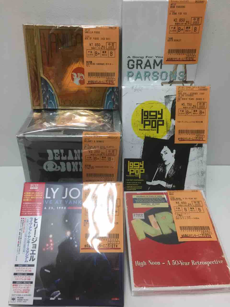 YES / LEONARD COHEN / VANILLA FUDGE などオールドロック・プログレ