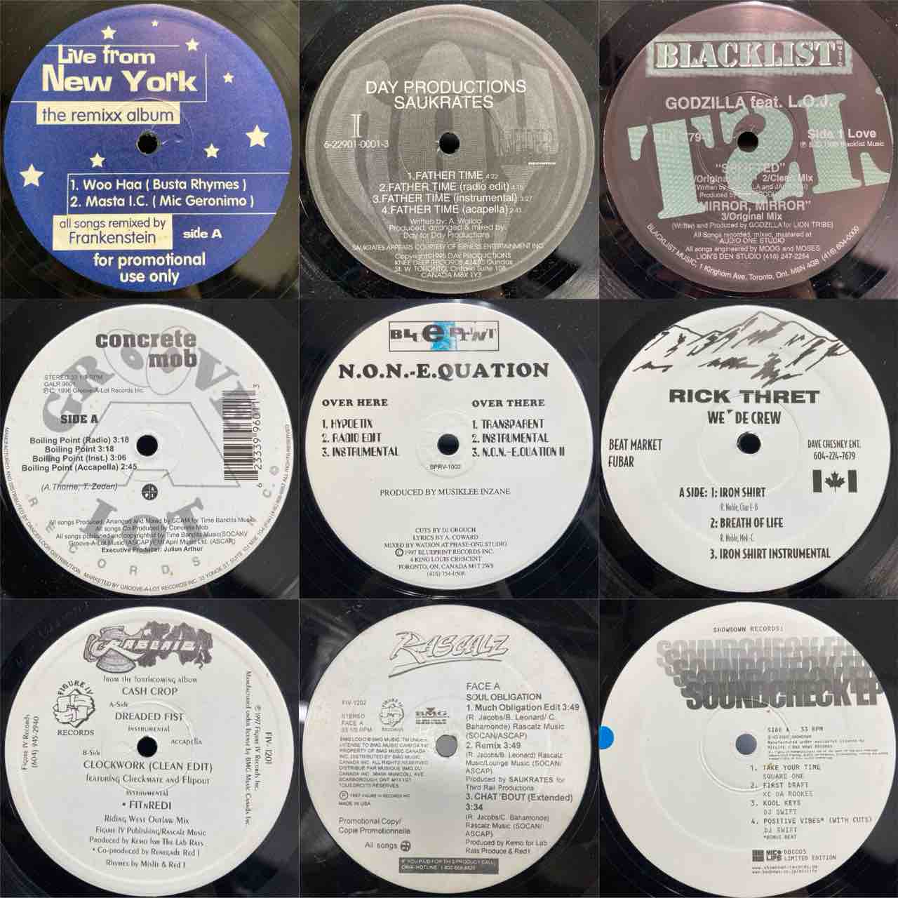 90's UNDERGROUND HIP HOP 12