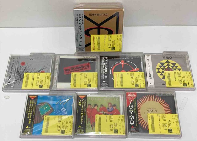 ≪Y・M・O≫≪坂本龍一≫の中古CD,BOXまとめて入荷いたしました