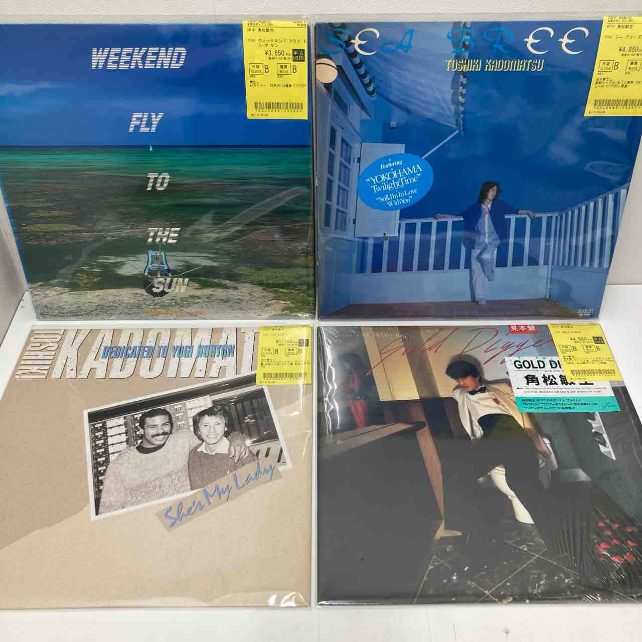 角松敏生　【中古レコード】 角松敏生 中古レコードまとめて入荷しました : ディスクユニオン中野店