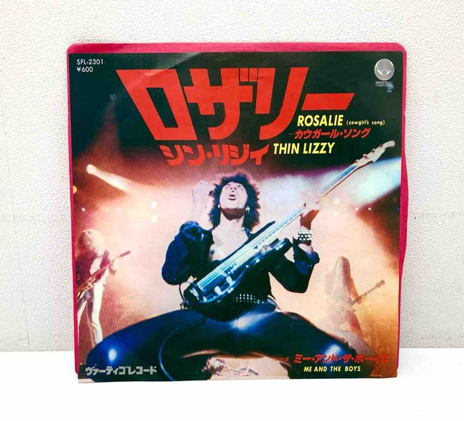 【サンプル盤激レア！！】THIN LIZZY シン・リジー/西洋無頼 7inch】シンリジー 、ビートルズ中古7インチシングル入荷いたしまし
