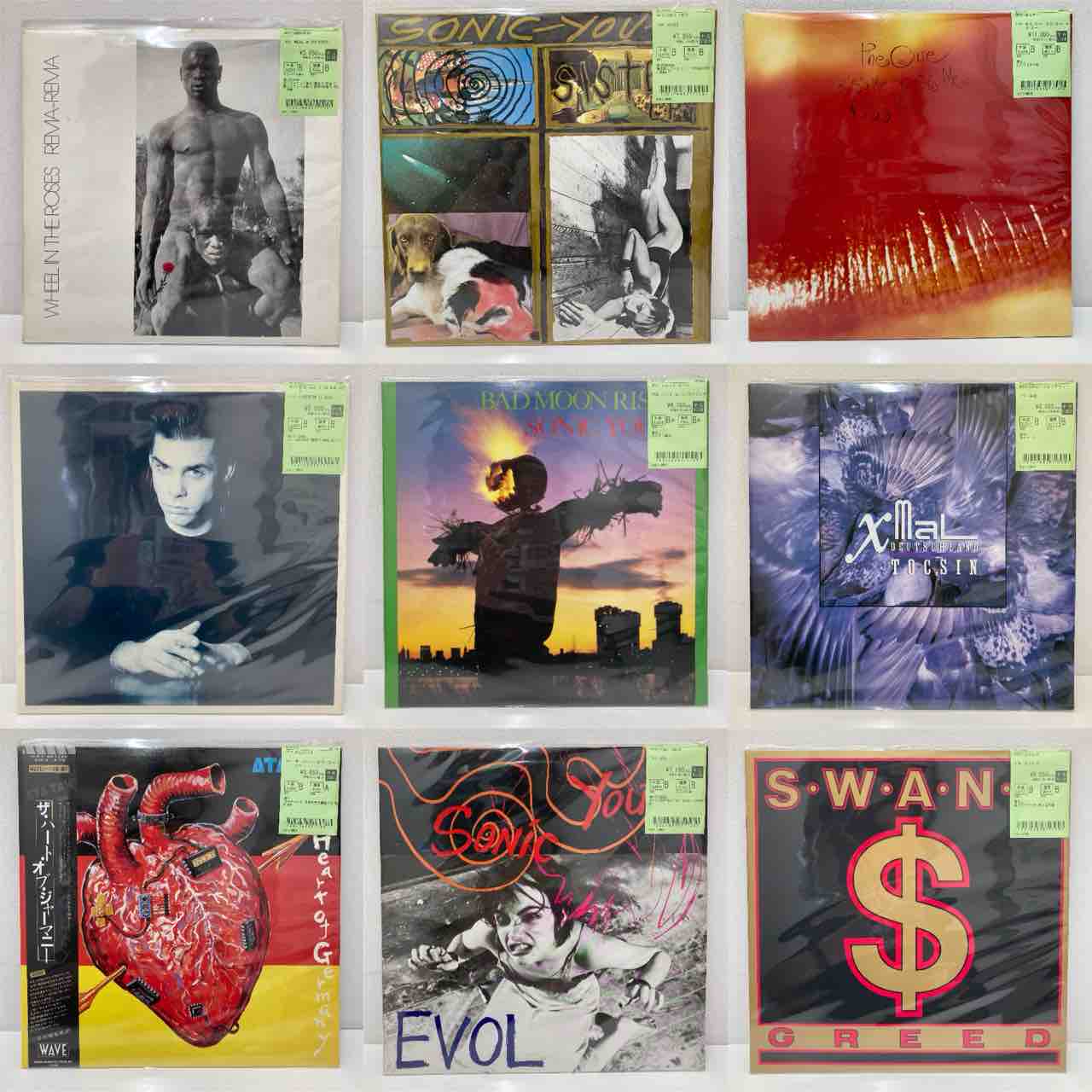 GW廃盤】80's NEW WAVE / POST PUNK 廃盤新着レコード 100枚以上一挙