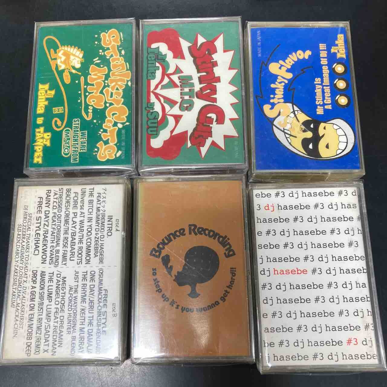 DJムロ、DJデンカ、DJハセベなど カセットテープ入荷しました
