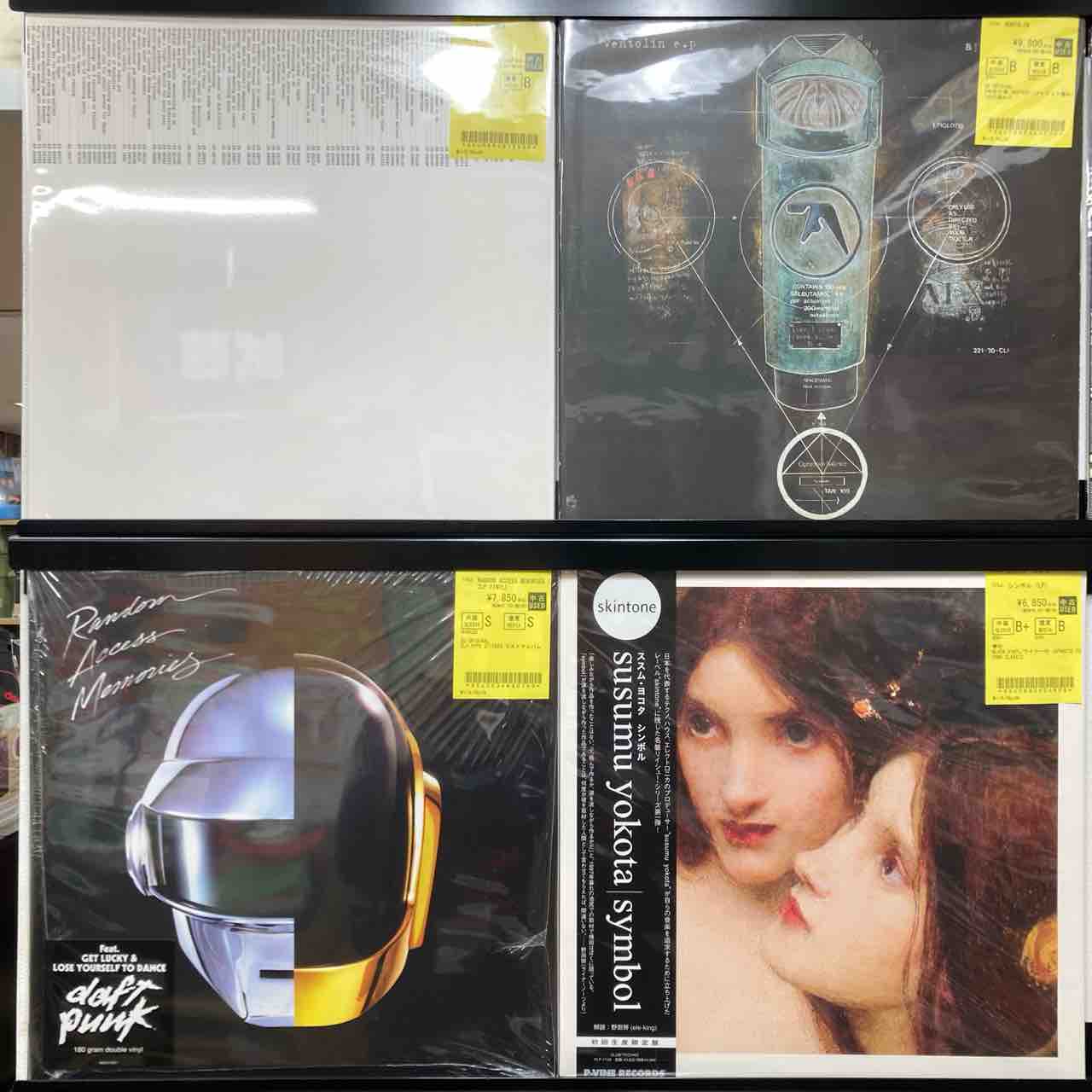 APHEX TWIN,DAFT PUNK,SUSUMU YOKOTAのLPが入荷しました!! : ディスク