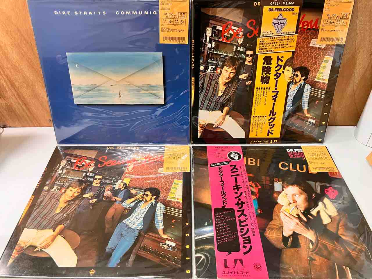 FACES」「DONOVAN」「DR. FEELGOOD」他 ロック新着廃盤レコード入荷
