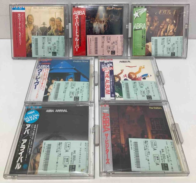 ABBA/アバ』廃盤中古帯付紙ジャケット高音質盤SHM-CD まとめて7