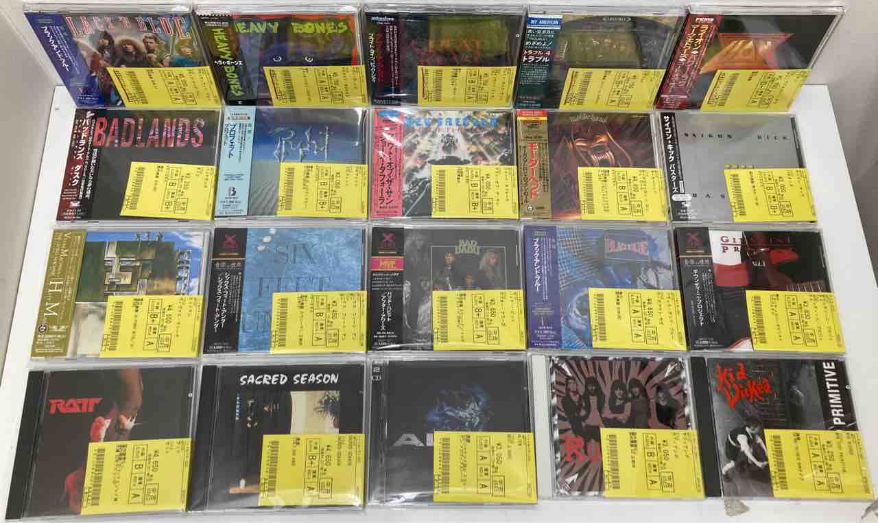 メタル国内廃盤帯付状態良好中古CDが入荷しました。 : ディスク