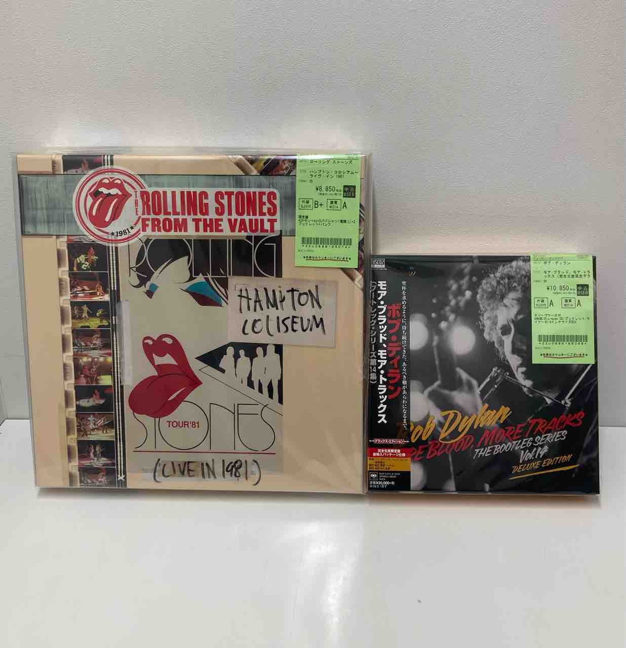 ローリング・ストーンズ　限定DVDBOX 【新品・未開封】 ロック/JP】ローリング・ストーンズ＆宇多田ヒカルなど中古BOX入荷