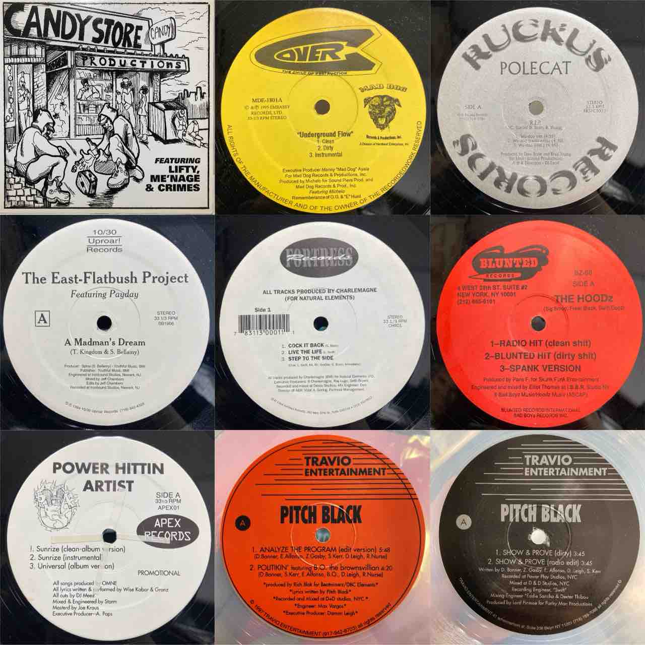 90's UNDERGROUND HIP HOP 12