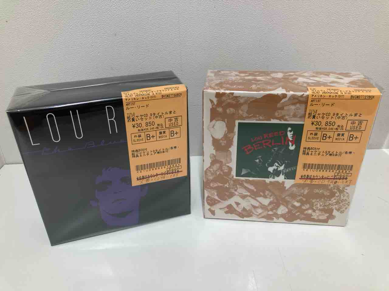 KING CRIMSON 〉〈ルー・リード〉ほか、ロック・プログレ中古BOX・CD