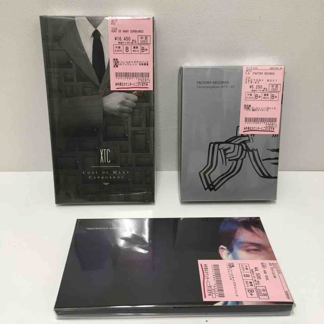 11/26(土)XTC、BAUHAUS、JOY DIVISION、FACTORYコンピ 各種BOX 11/26(土)XTC、BAUHAUS、JOY DIVISION、FACTORYコンピ 各種BOX