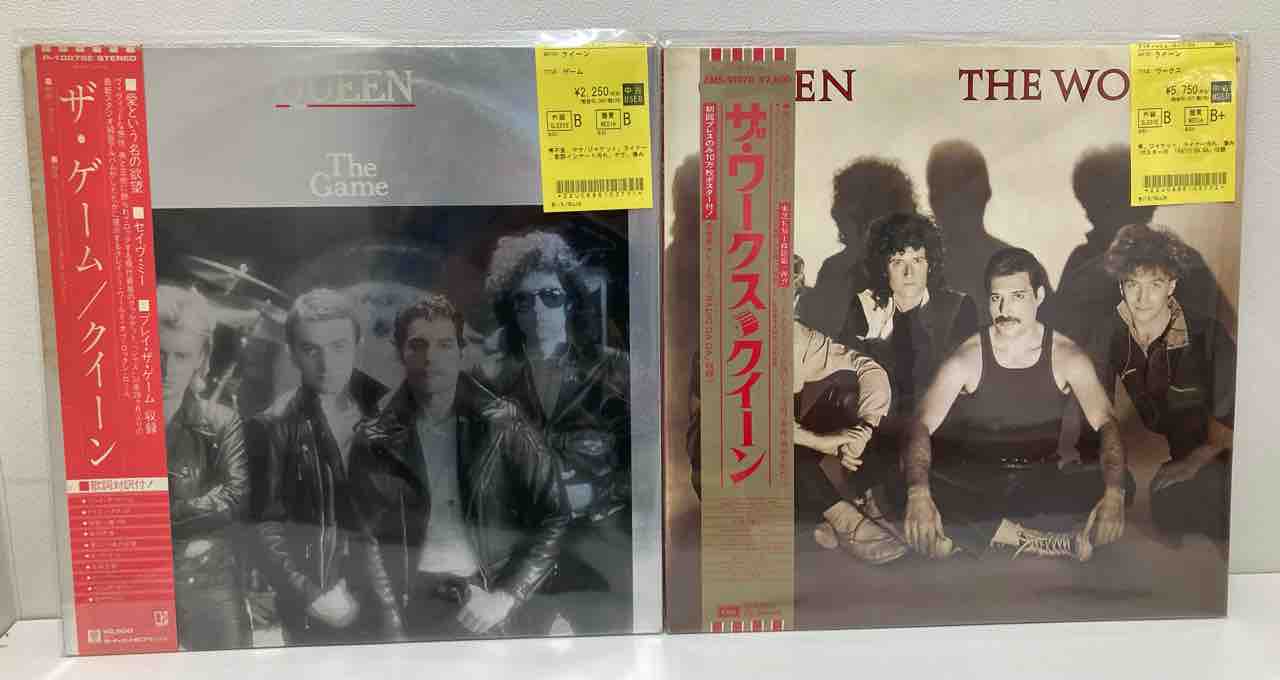クイーン中古レコードまとまって入荷いたしました。 : ディスク