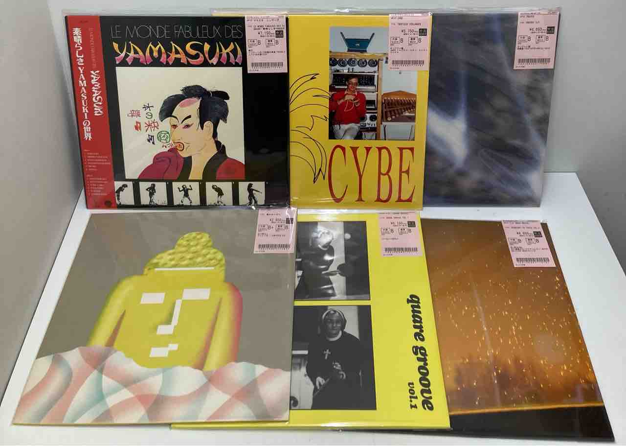 オールジャンル近年盤人気タイトル中古レコードまとめて約30枚入荷