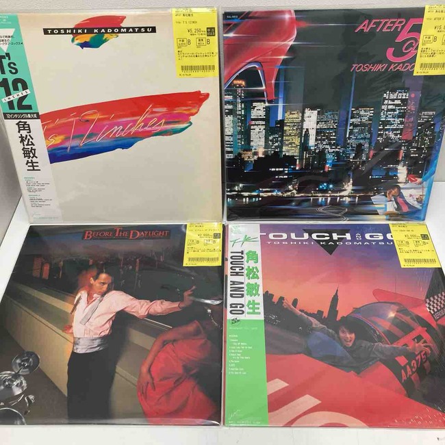 角松敏生 中古レコードまとめて入荷しました : ディスクユニオン中野店