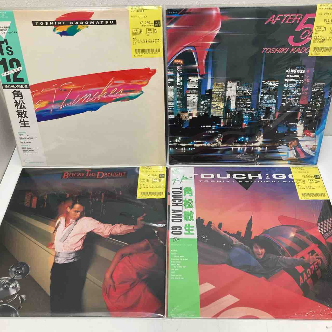 角松敏生　【中古レコード】 角松敏生 中古レコードまとめて入荷しました : ディスクユニオン中野店