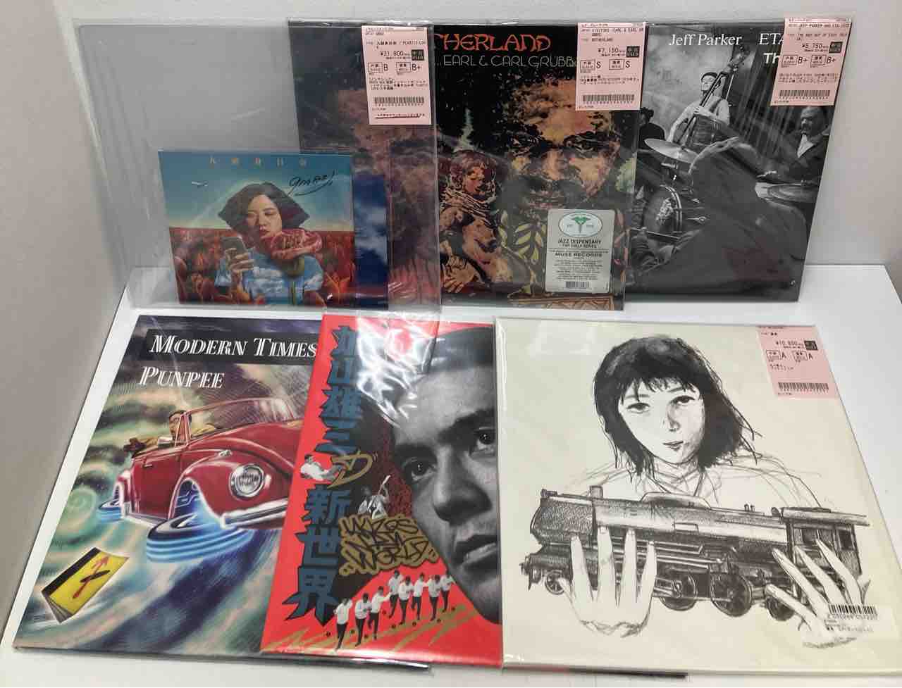 オールジャンル近年盤人気タイトル中古レコードまとめて約30枚入荷