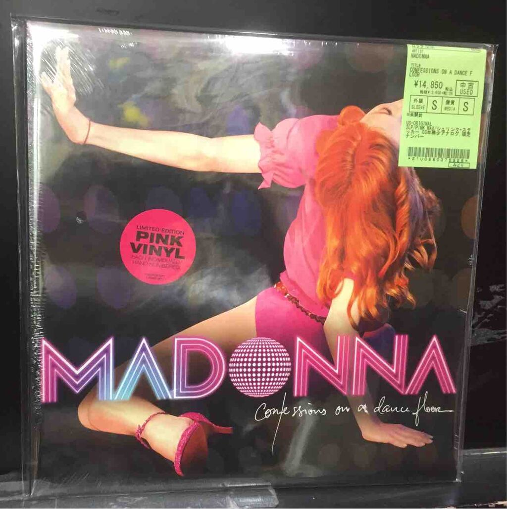 マドンナ』中古レコードどど~んと80枚超入荷いたしました マドンナ』中古レコードどど~んと80枚超入荷いたしました