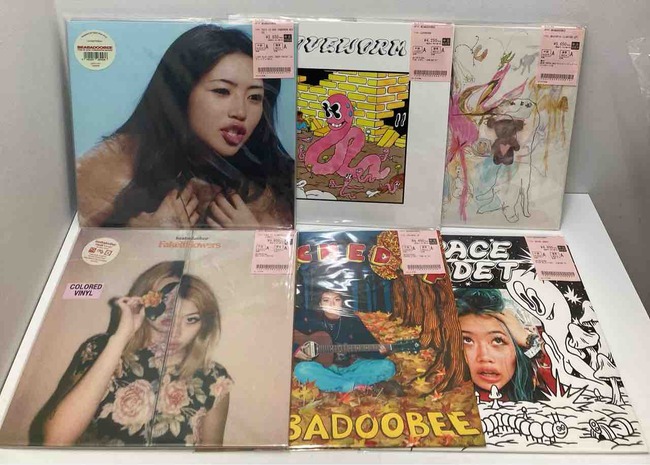 BEABADOOBEE』『GEESE』『BATHS』など【新ロック】中古レコードまとめ