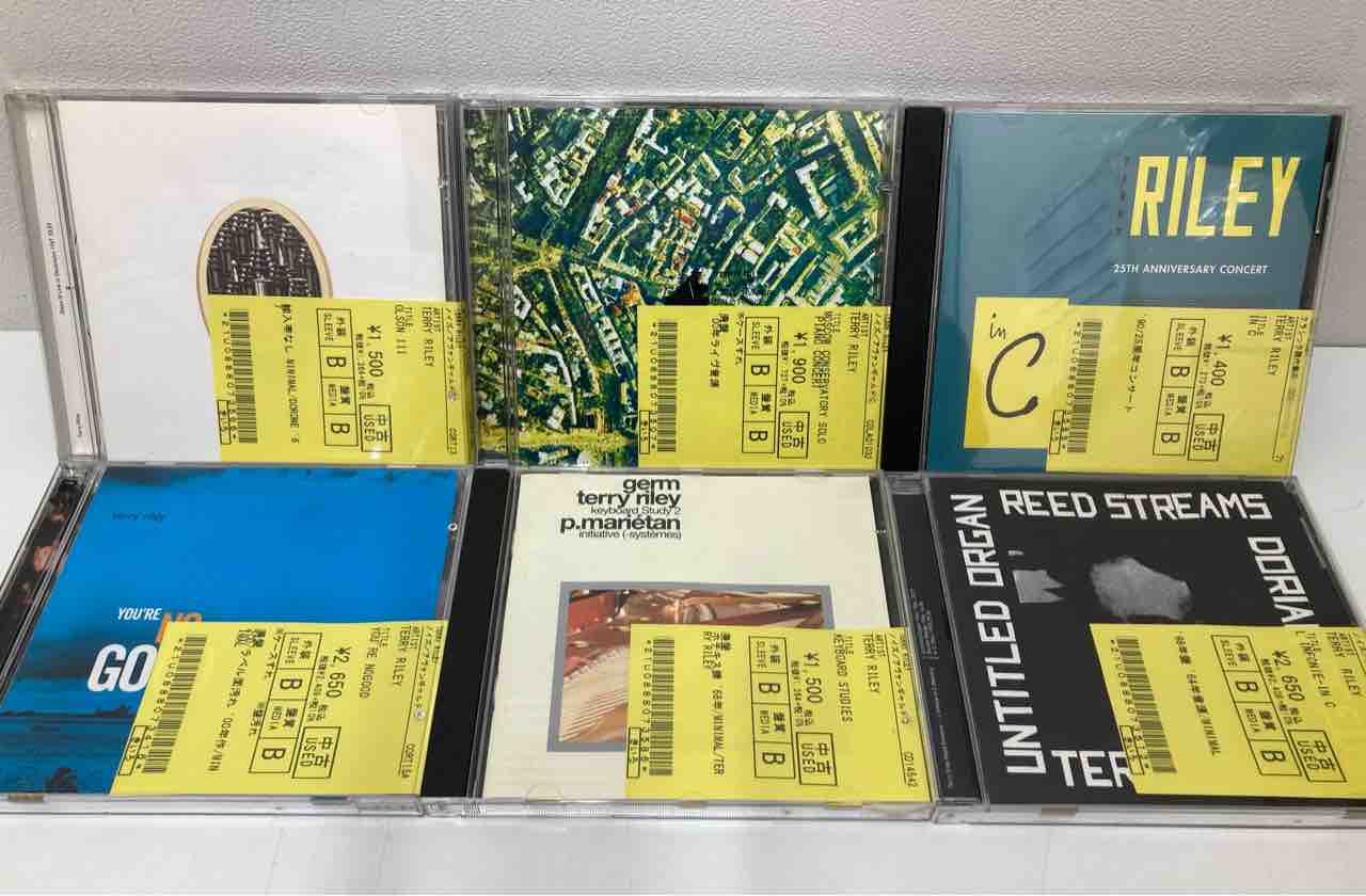TERRY RILEY / テリーライリー 中古CDまとめて入荷しました