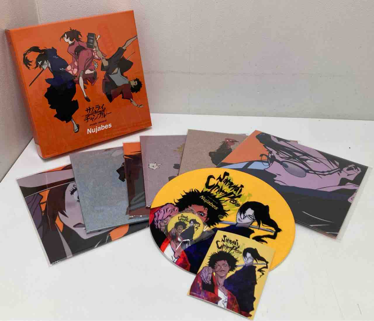 NUJABES/『サムライ・チャンプルー』中古7インチレコードBOX NUJABES/『サムライ・チャンプルー』中古7インチレコードBOX