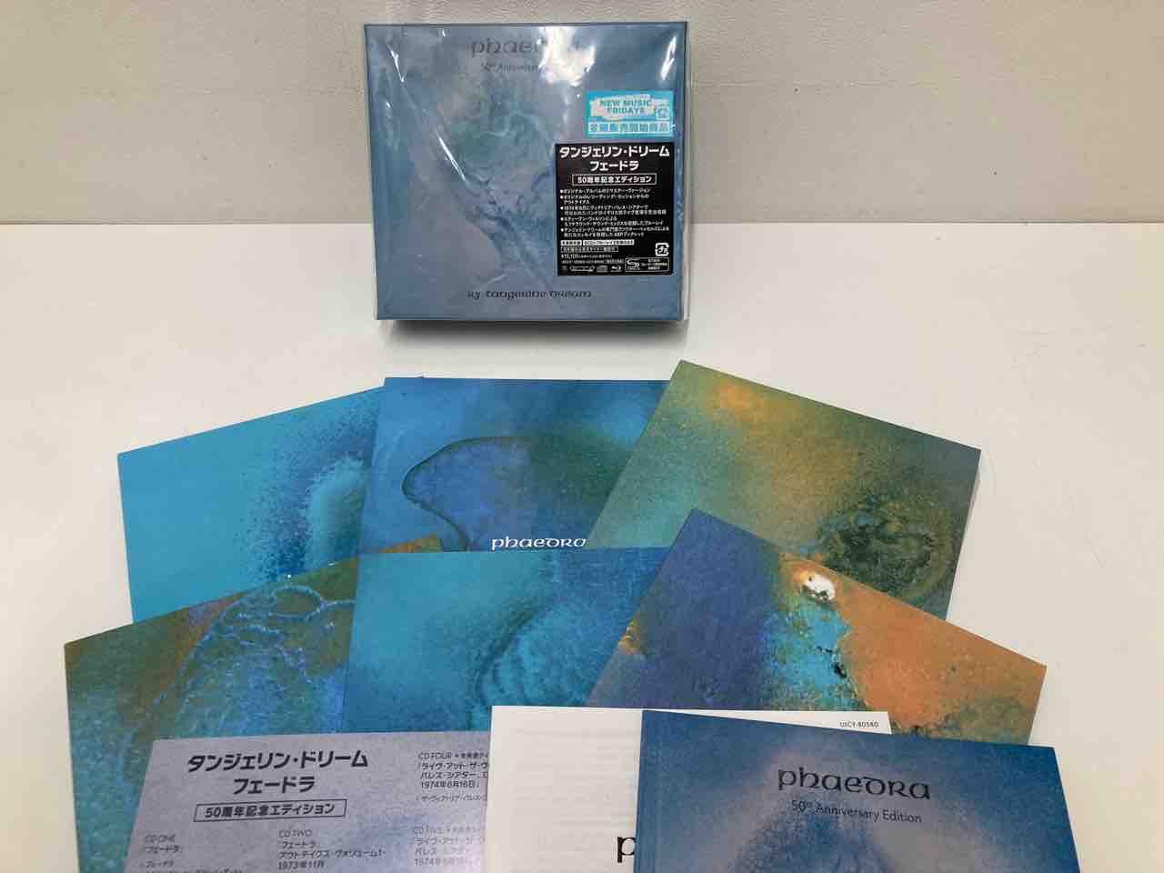 TANGERINE DREAM『フェードラ』 50周年記念エディションBOX入荷