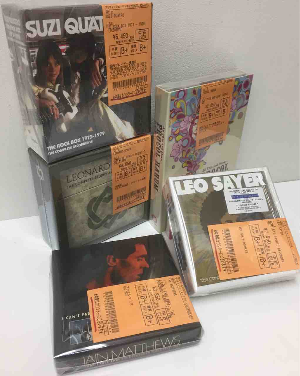 YES / LEONARD COHEN / VANILLA FUDGE などオールドロック・プログレ