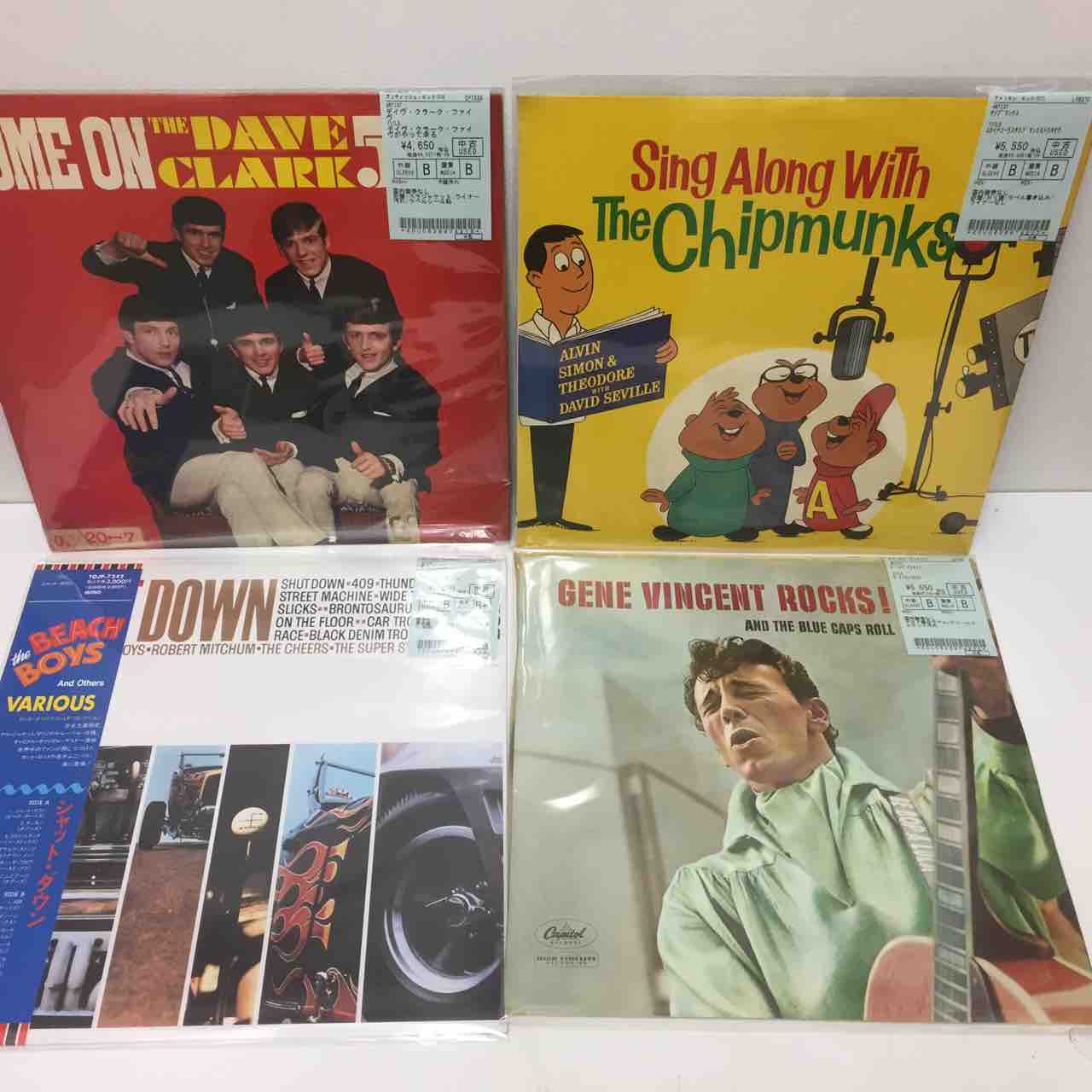ビーチボーイズ、ピーター&ゴードン、他 60'sロック中古レコード ビーチボーイズ、ピーター&ゴードン、他 60'sロック中古レコード