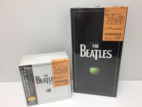 9/8(木) ビートルズとローリング・ストーンズの中古CD-BOXが入荷 9/8(木) ビートルズとローリング・ストーンズの中古CD-BOXが入荷