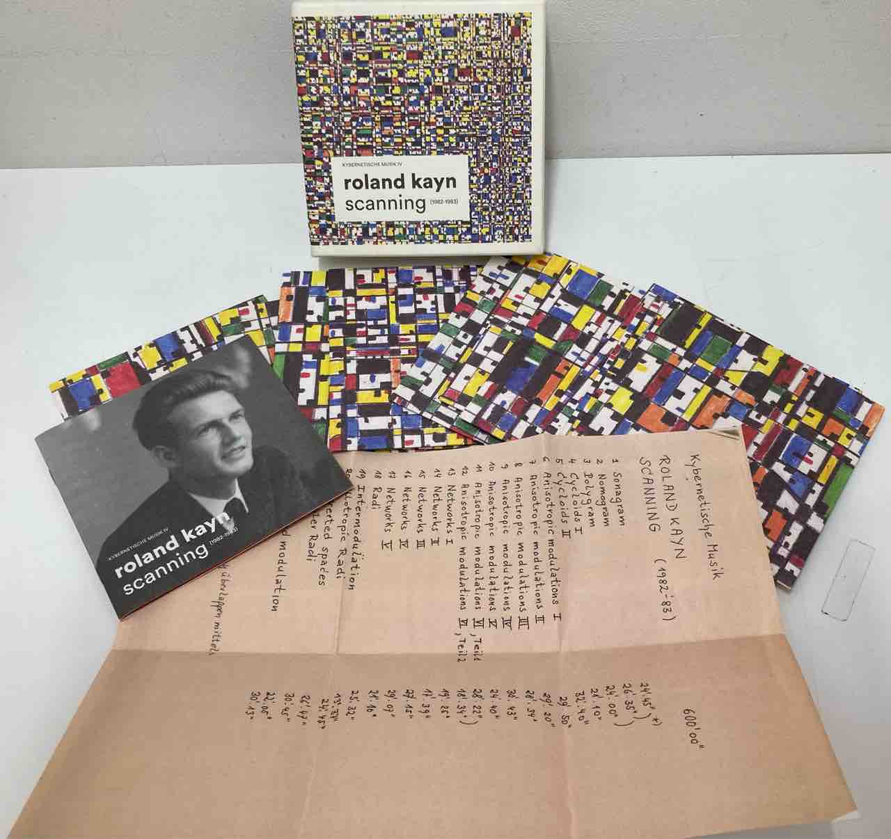ROLAND KAYN - SCANNING』ジム・オルークによるリマスター 未発表作品