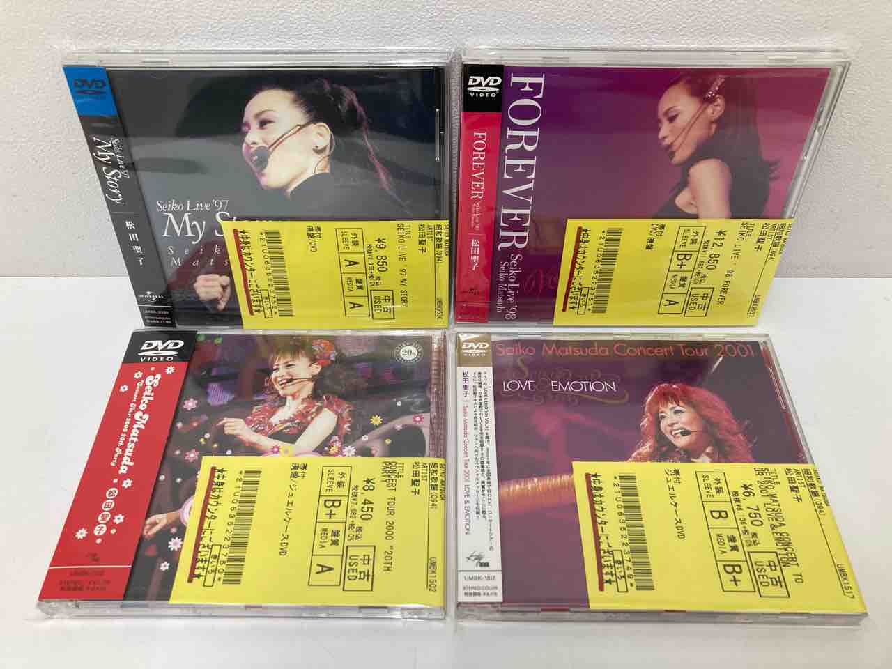 松田聖子〉中古ライブDVDまとめて入荷致しました〈廃盤多数 松田聖子〉中古ライブDVDまとめて入荷致しました〈廃盤多数