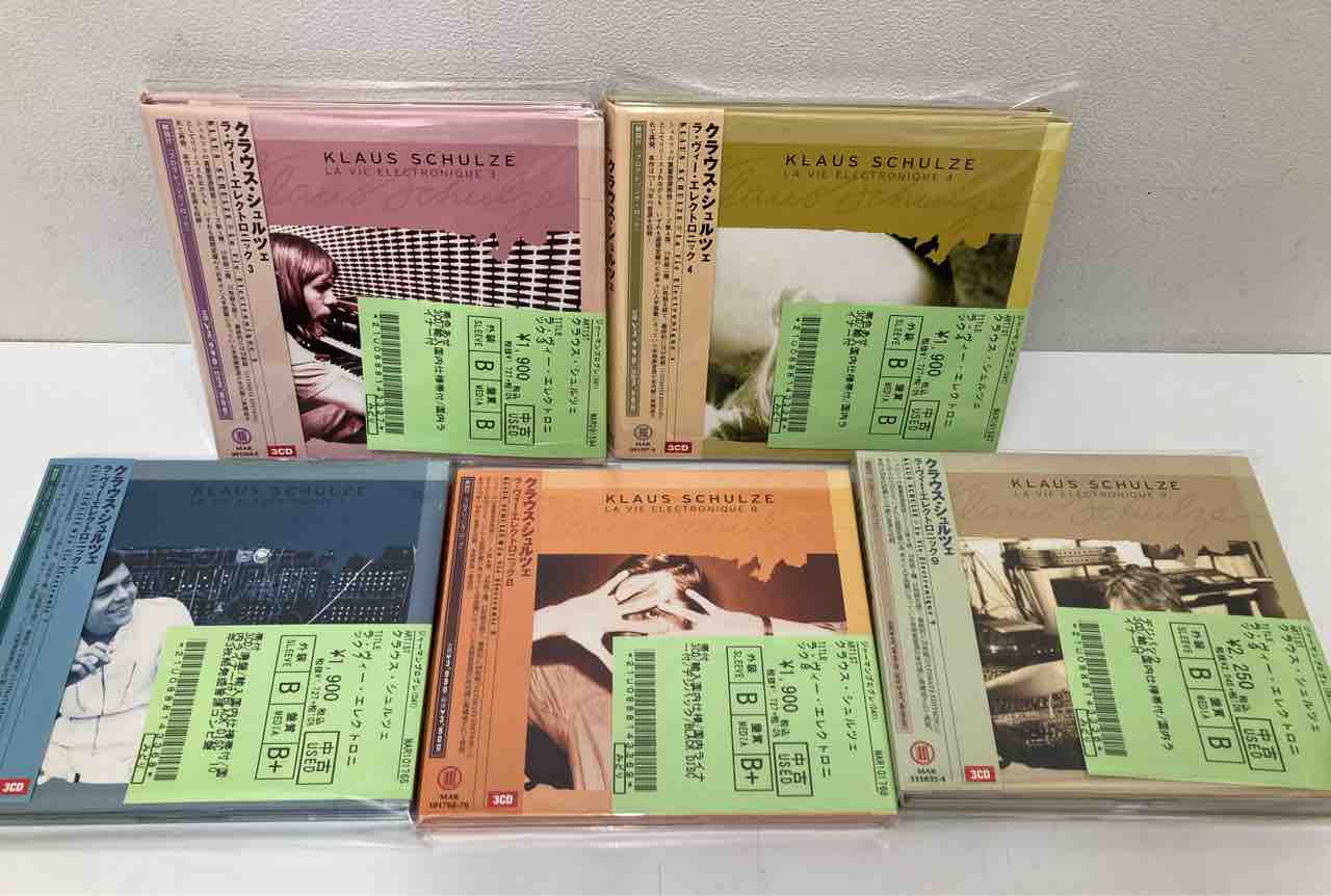 KLAUS SCHULZE / クラウスシュルツェ 中古CDまとめて入荷しました
