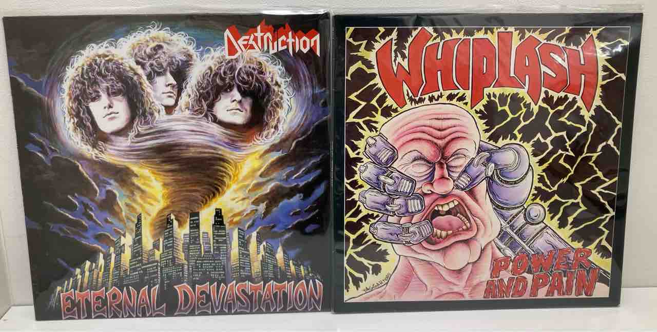年末廃盤】【スラッシュメタル】中古レコード緊急大放出いたします