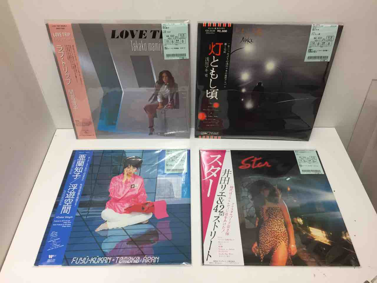 大貫妙子・浅川マキ・EGO-WRAPPIN`などJP中古レコード入荷しました