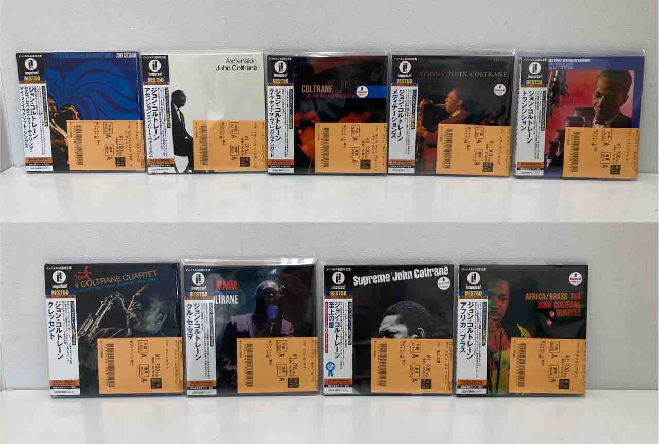◇ジョン・コルトレーン◇中古帯付紙ジャケットCDが入荷いたし