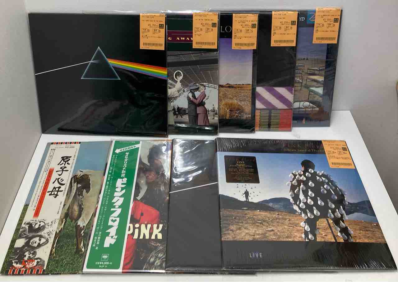 ピンクフロイド Pink Floyd CD7枚セット（国内盤・帯付） PINK FLOYD/ピンク・フロイド】国内盤からオリジナル盤、再発盤、稀少