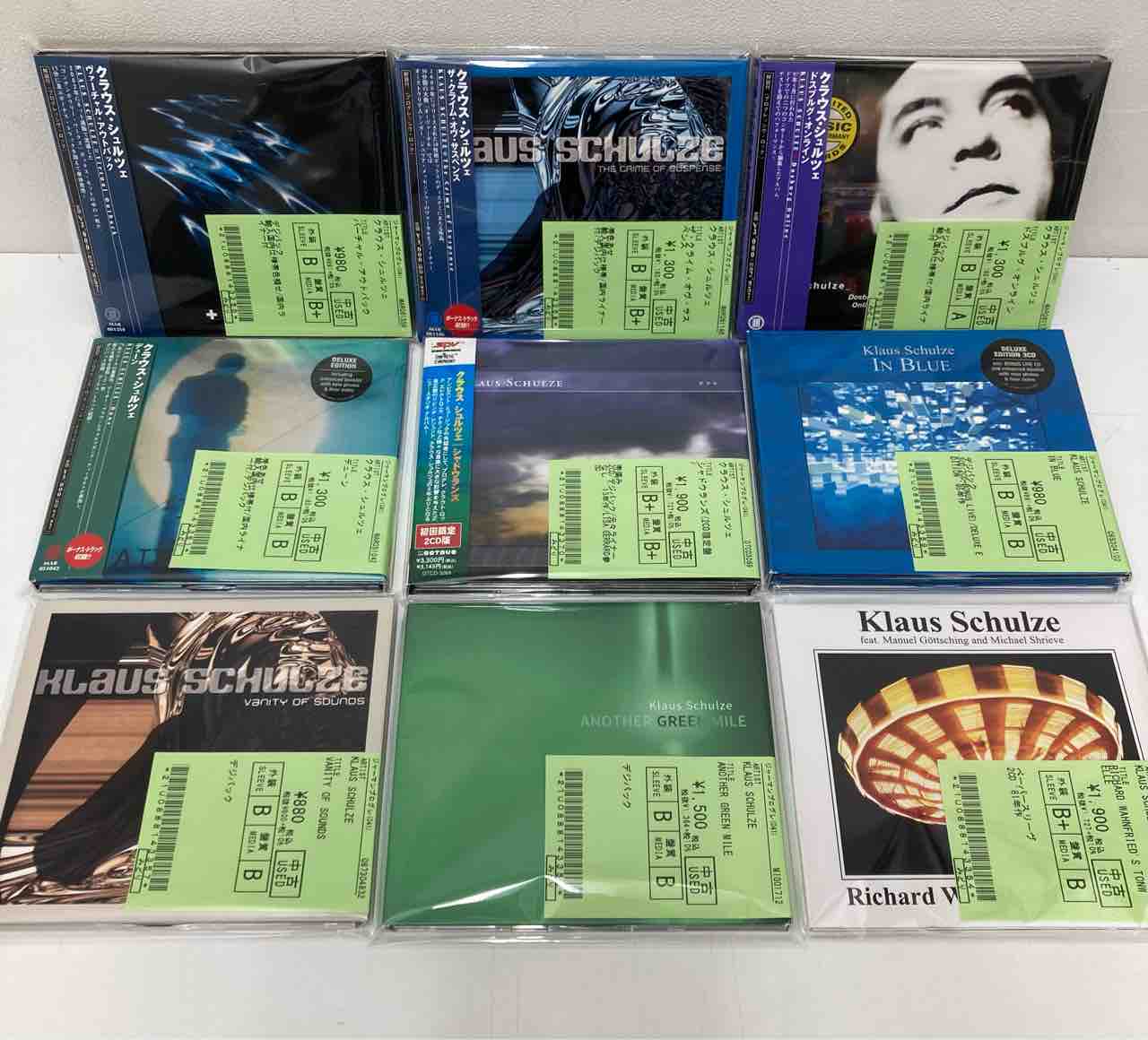 KLAUS SCHULZE / クラウスシュルツェ 中古CDまとめて入荷しました
