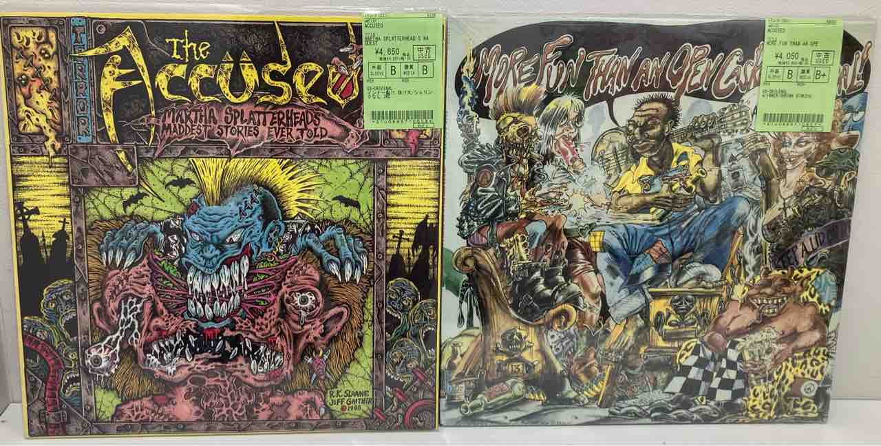 オリジナル盤を多数含む80Sハードコアの中古レコードが入荷いたしまし