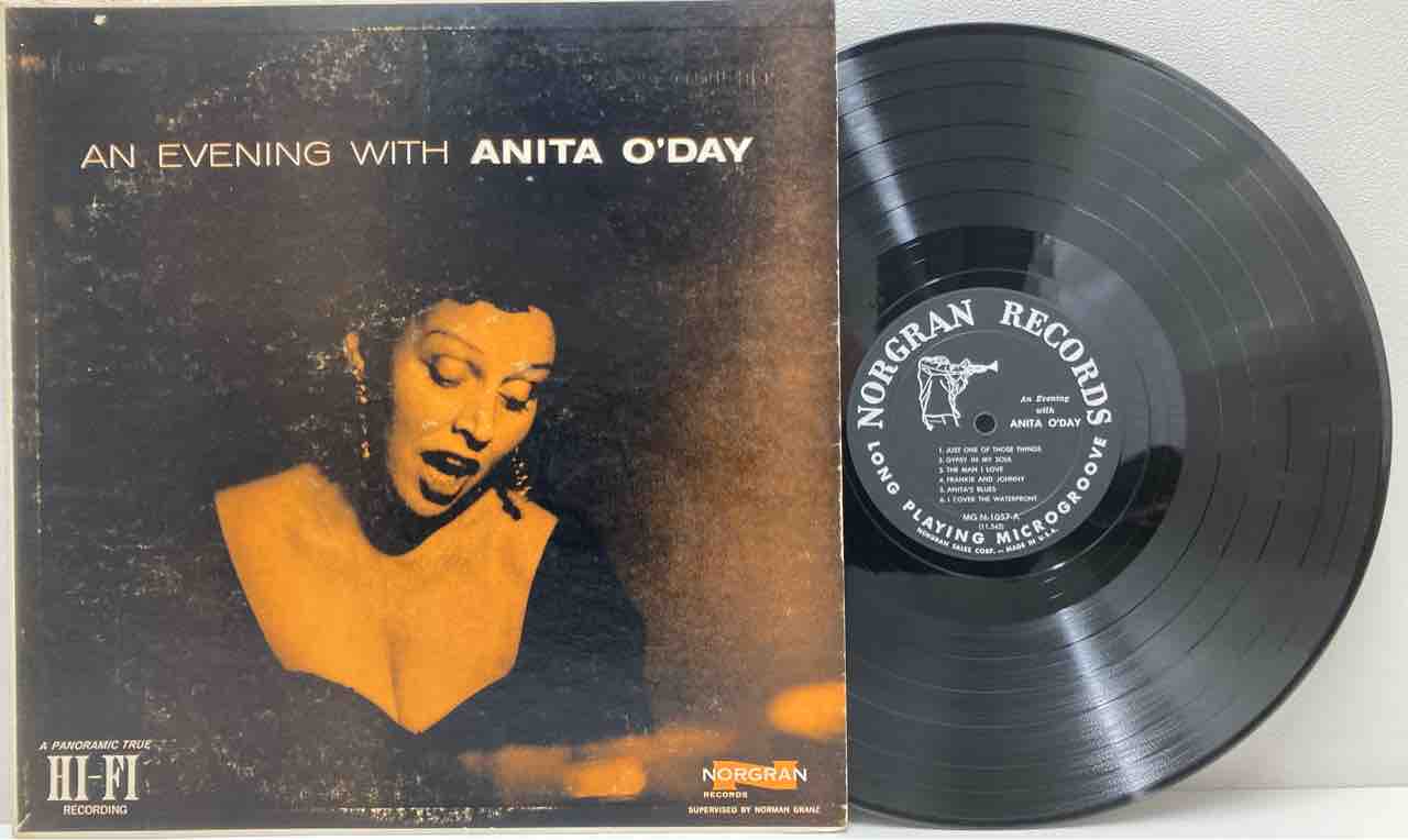 CHARLIE PARKER』『ANITA O'DAY』のレコード入荷しました