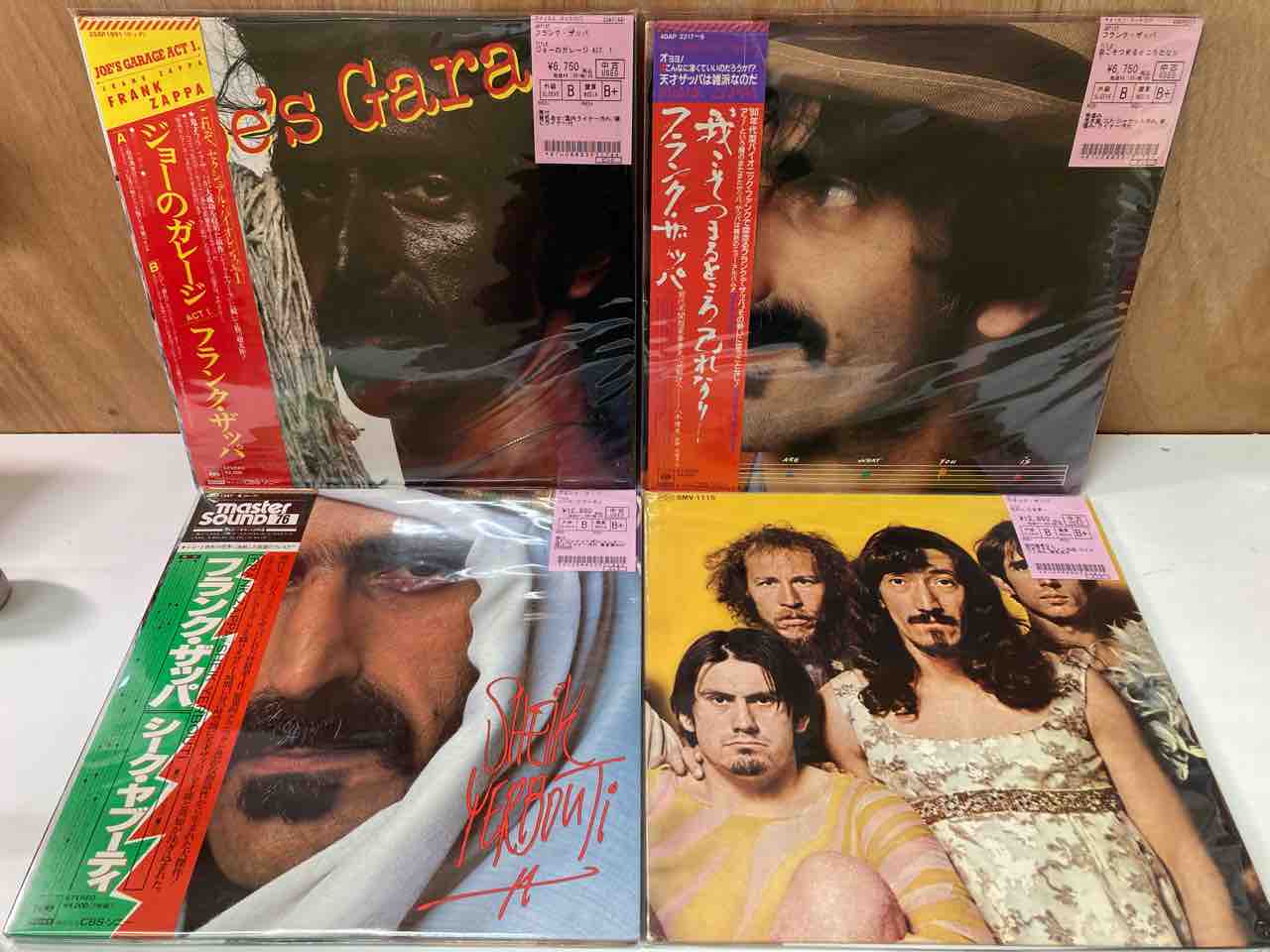 FRANK ZAPPAの世界】「フランク・ザッパ」関連新着中古レコード