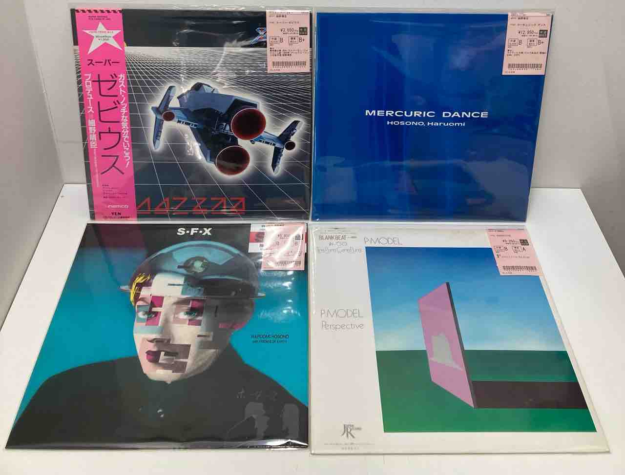 細野晴臣』『P-MODEL』帯付中古レコード入荷いたしました : ディスク