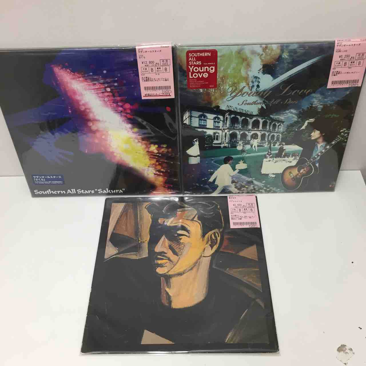 竹内まりや/サザンオールスターズなど J-POP中古レコード入荷しました